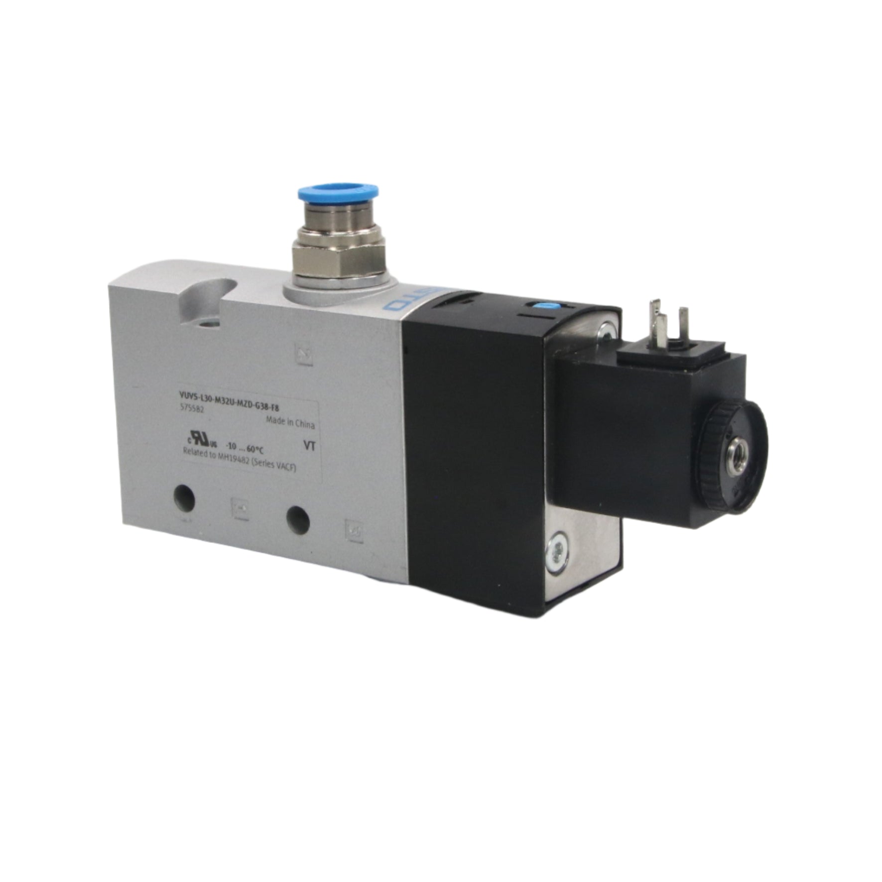 Festo VUVS L30 M32U MZD G38 F8 Solenoid Valve-Solenoid Valve-Used Industrial Parts