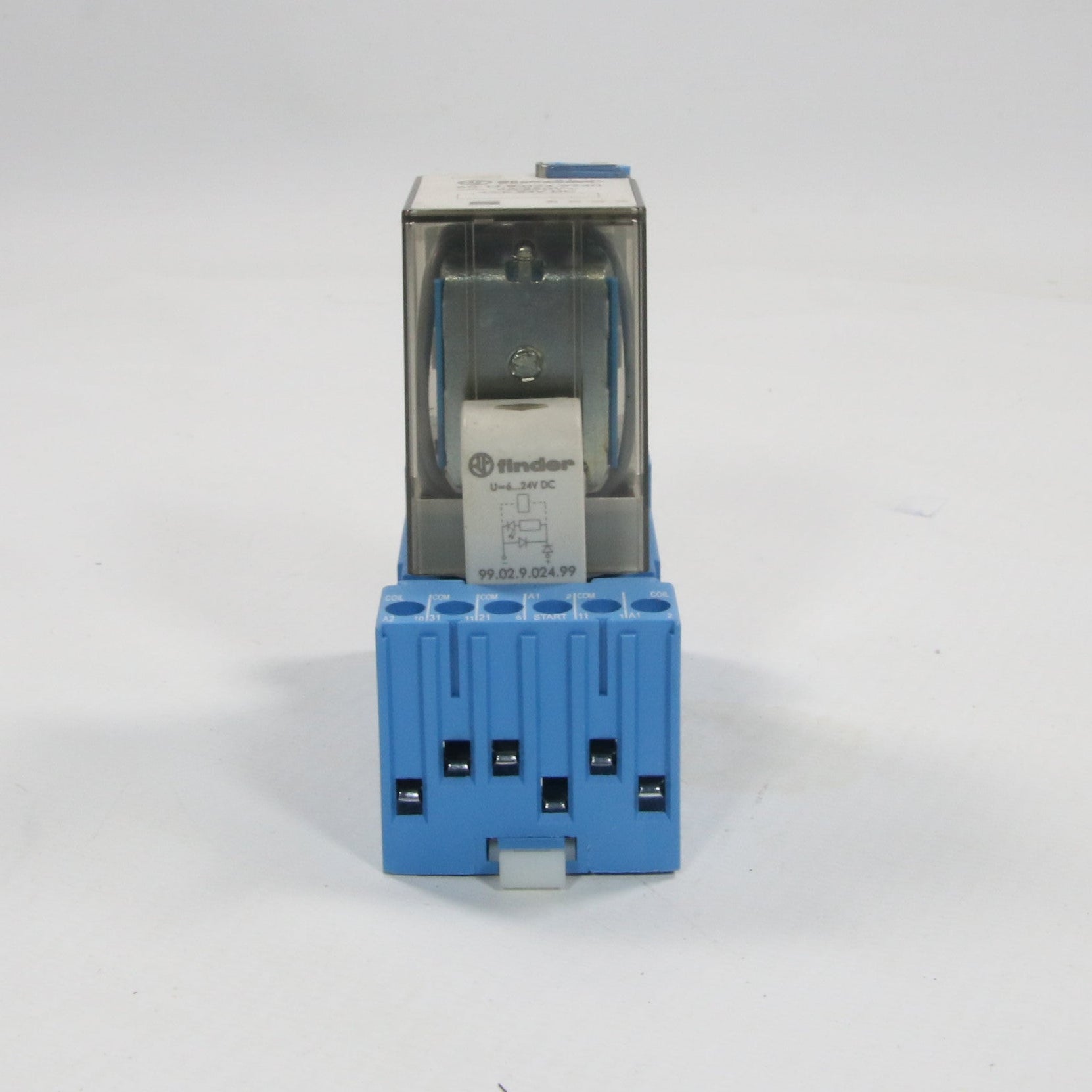 Finder 60.13.9.024.5240 Relay & 90.03 Socket-General Purpose Relay with Socket-Used Industrial Parts
