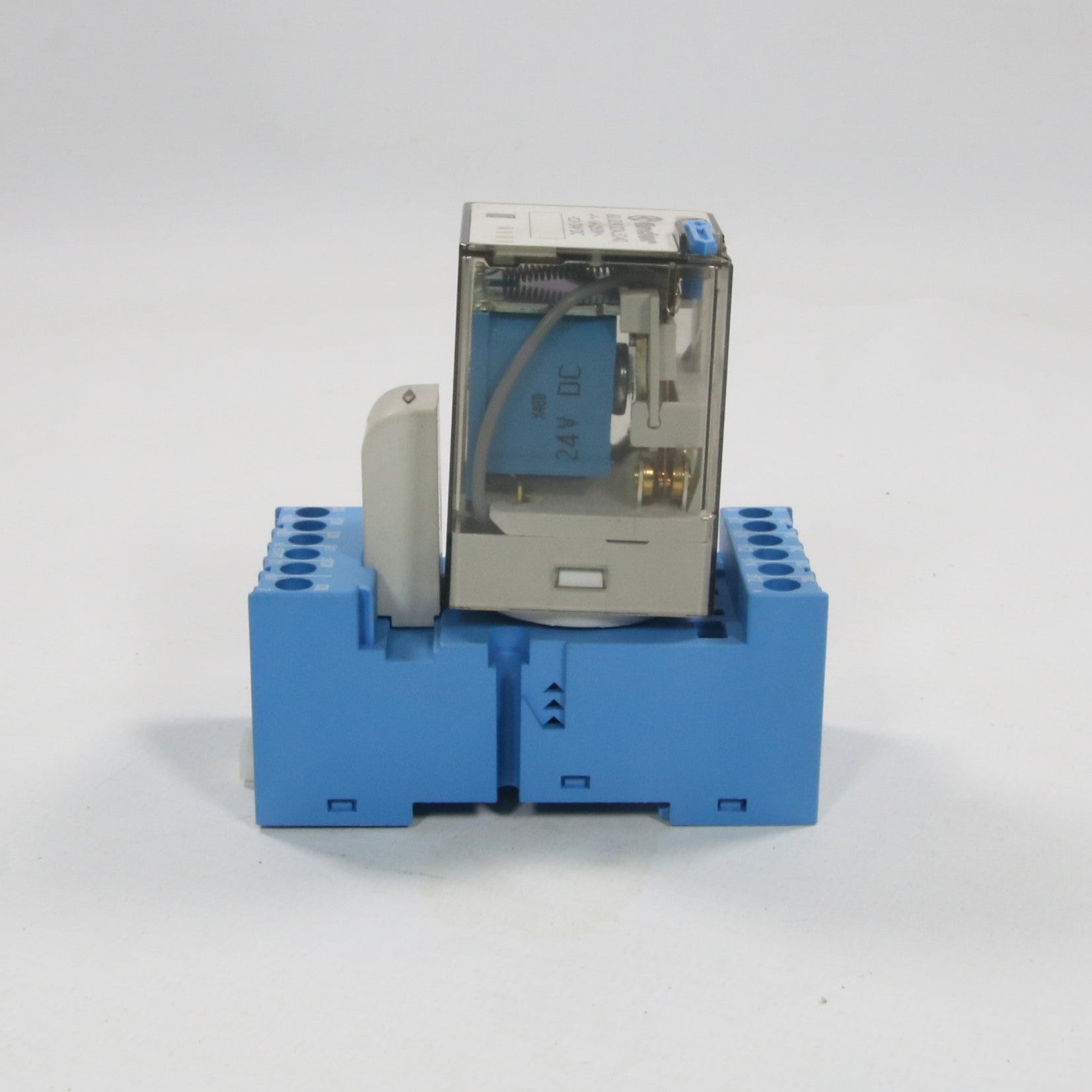 Finder 60.13.9.024.5240 Relay & 90.03 Socket-General Purpose Relay with Socket-Used Industrial Parts