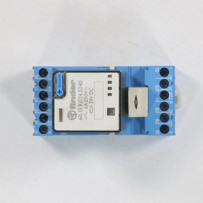 Finder 60.13.9.024.5240 Relay & 90.03 Socket-General Purpose Relay with Socket-Used Industrial Parts