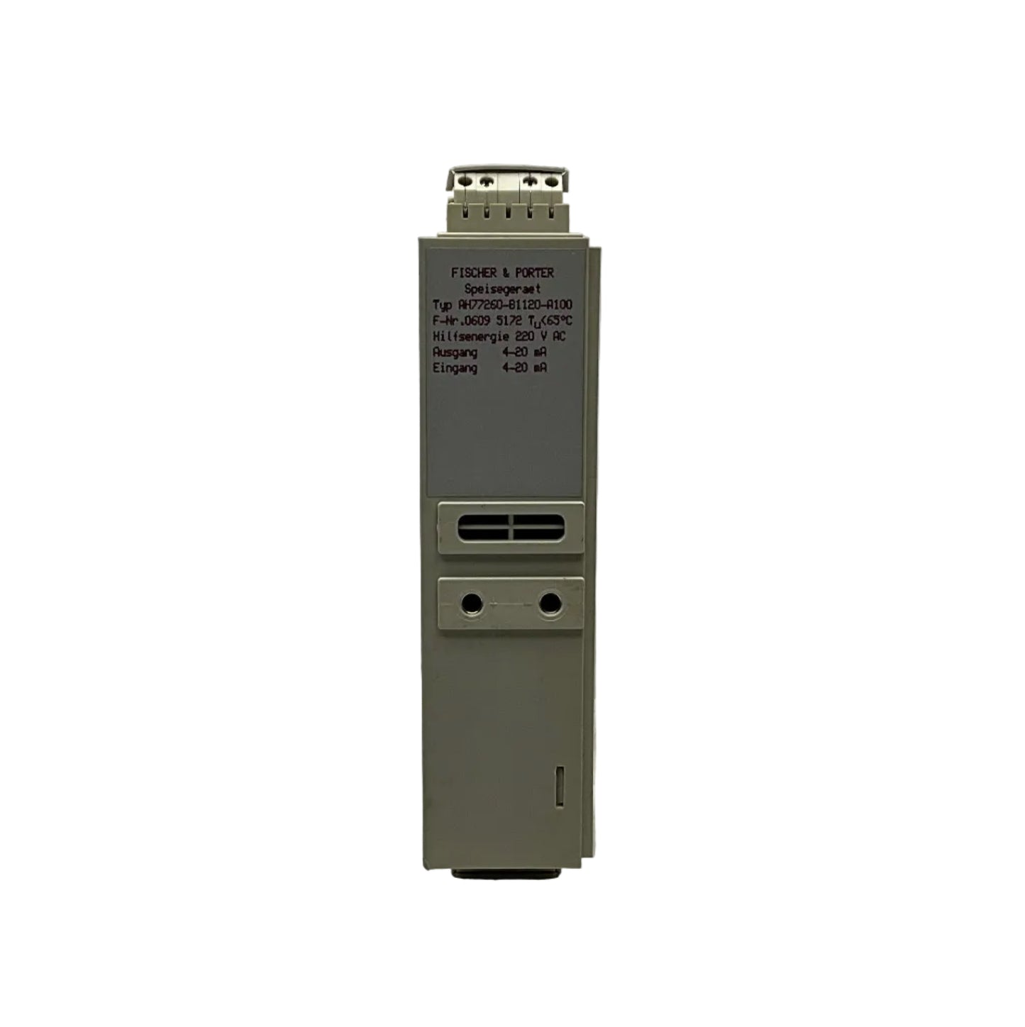 Fischer & Porter AH77260-B1120-A100 Power Supply-Power Supply-Used Industrial Parts