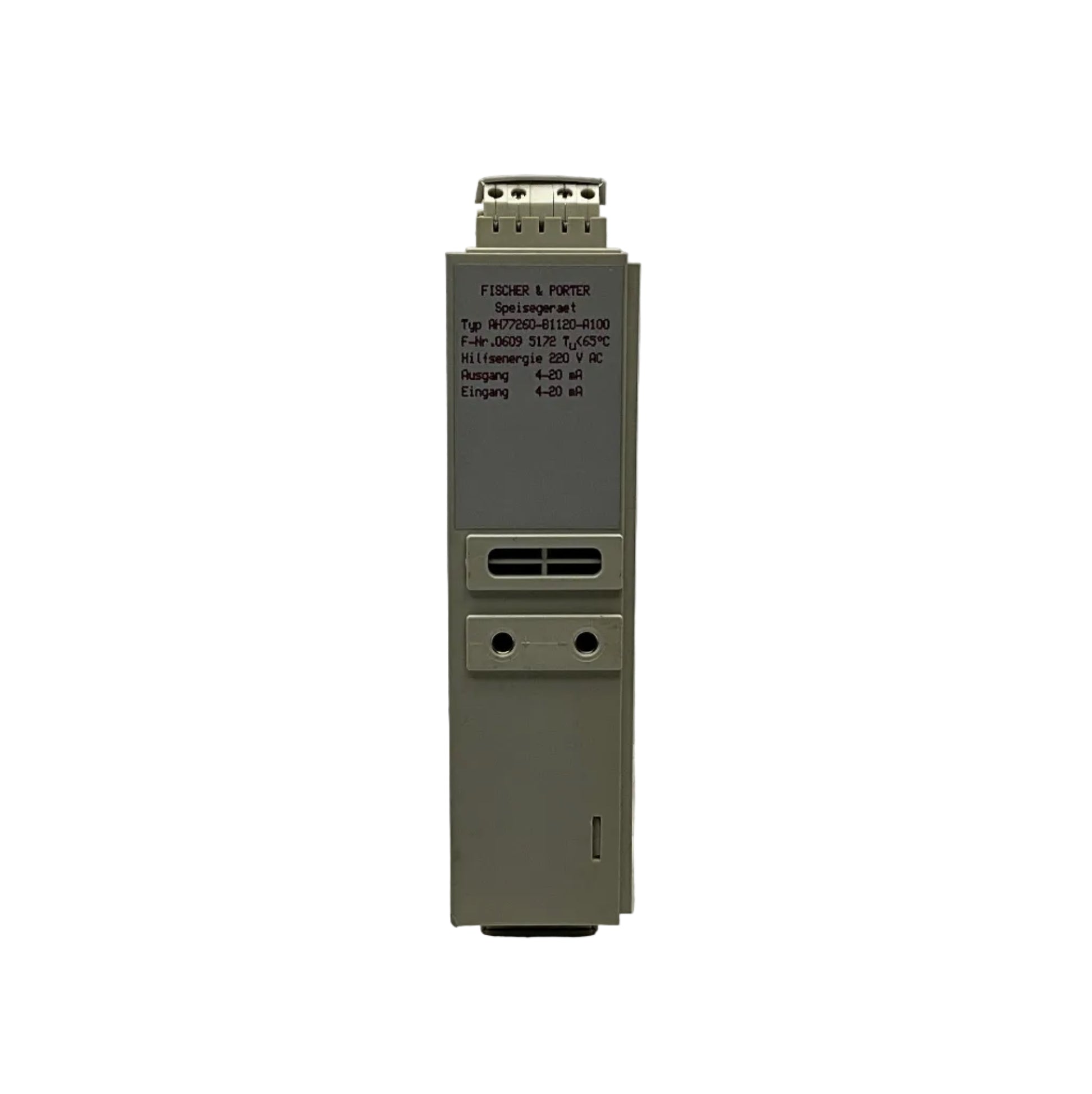 Fischer & Porter AH77260-B1120-A100 Power Supply-Power Supply-Used Industrial Parts