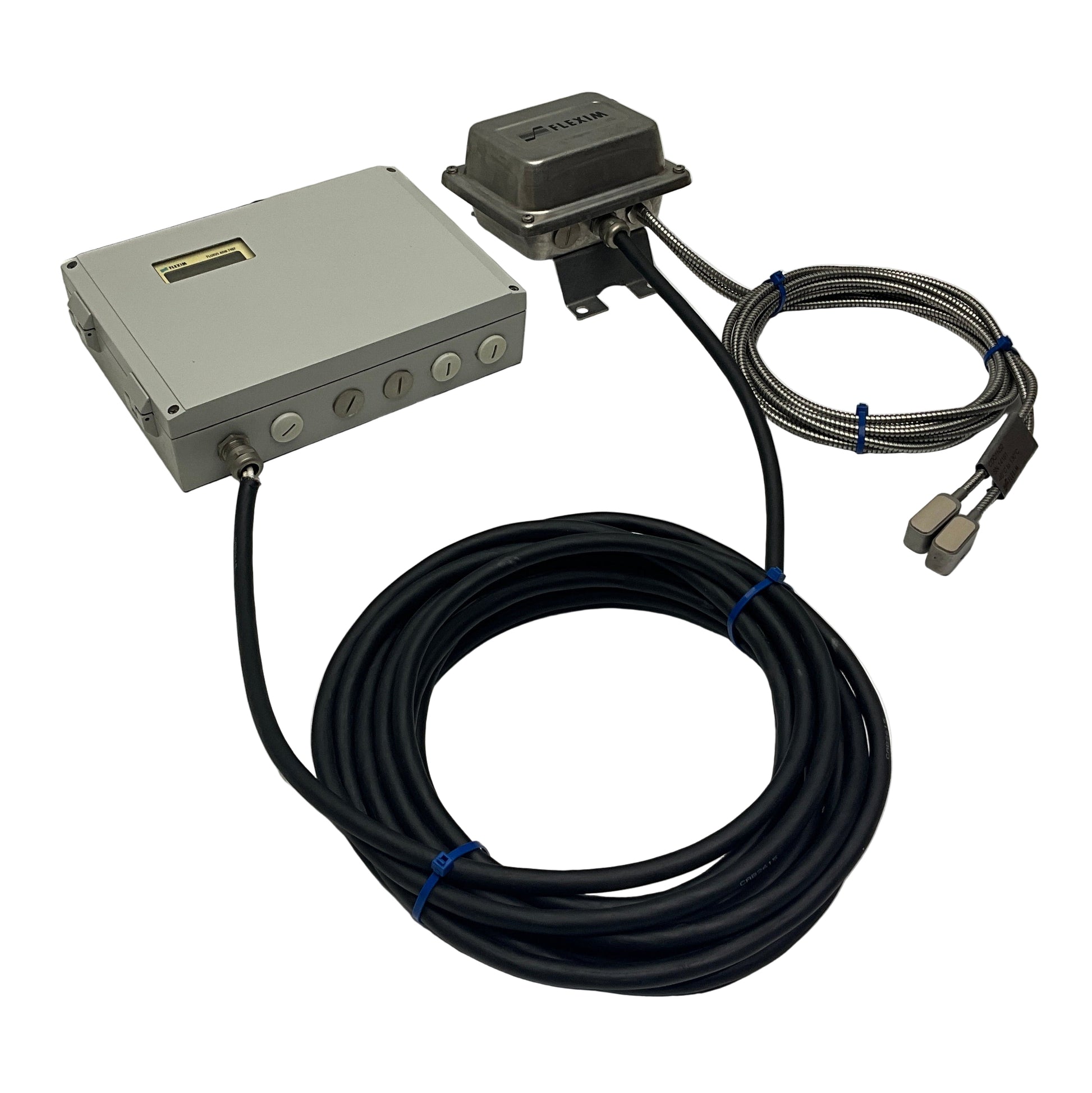 Flexim Fluxus ADM 7407 Ultrasonic Flowmeter Package-Ultrasonic Flowmeter Package-DB-04-01-02-6152428338327-Used Industrial Parts