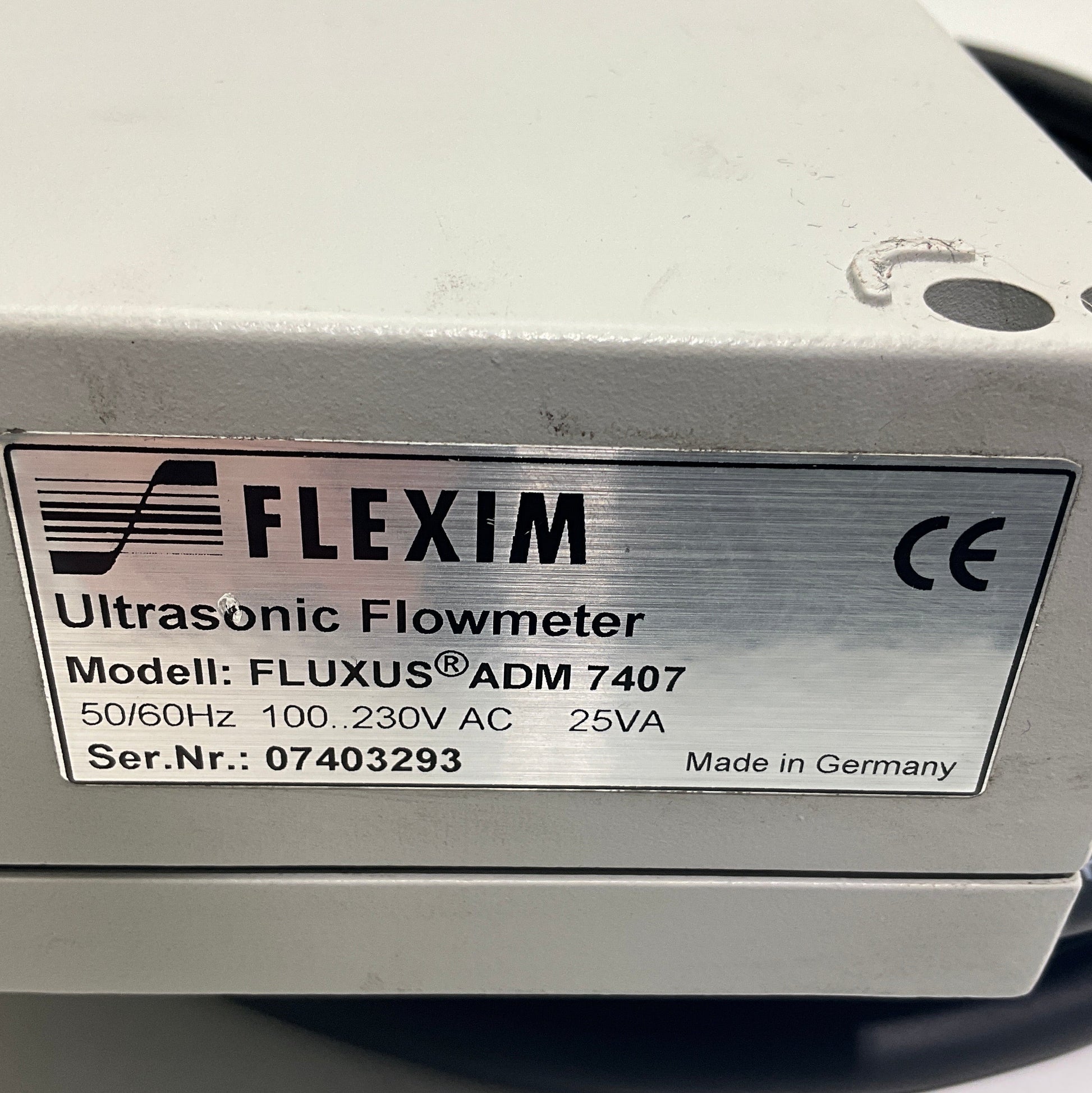 Flexim Fluxus ADM 7407 Ultrasonic Flowmeter Package-Ultrasonic Flowmeter Package-Used Industrial Parts