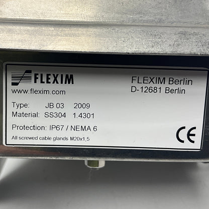 Flexim Fluxus ADM 7407 Ultrasonic Flowmeter Package-Ultrasonic Flowmeter Package-Used Industrial Parts