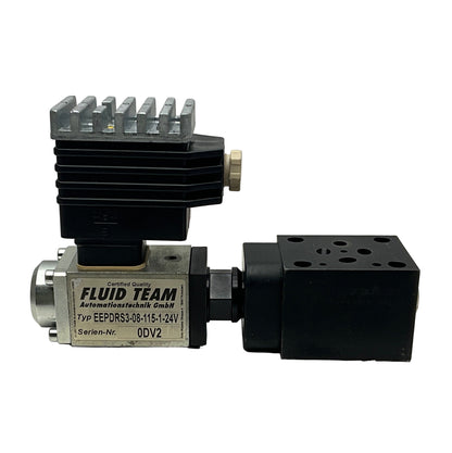 Fluid Team EEPDRS3-08-115-1-24V Proportional Pressure Regulator Valve-Proportional Pressure Regulator Valve-Used Industrial Parts