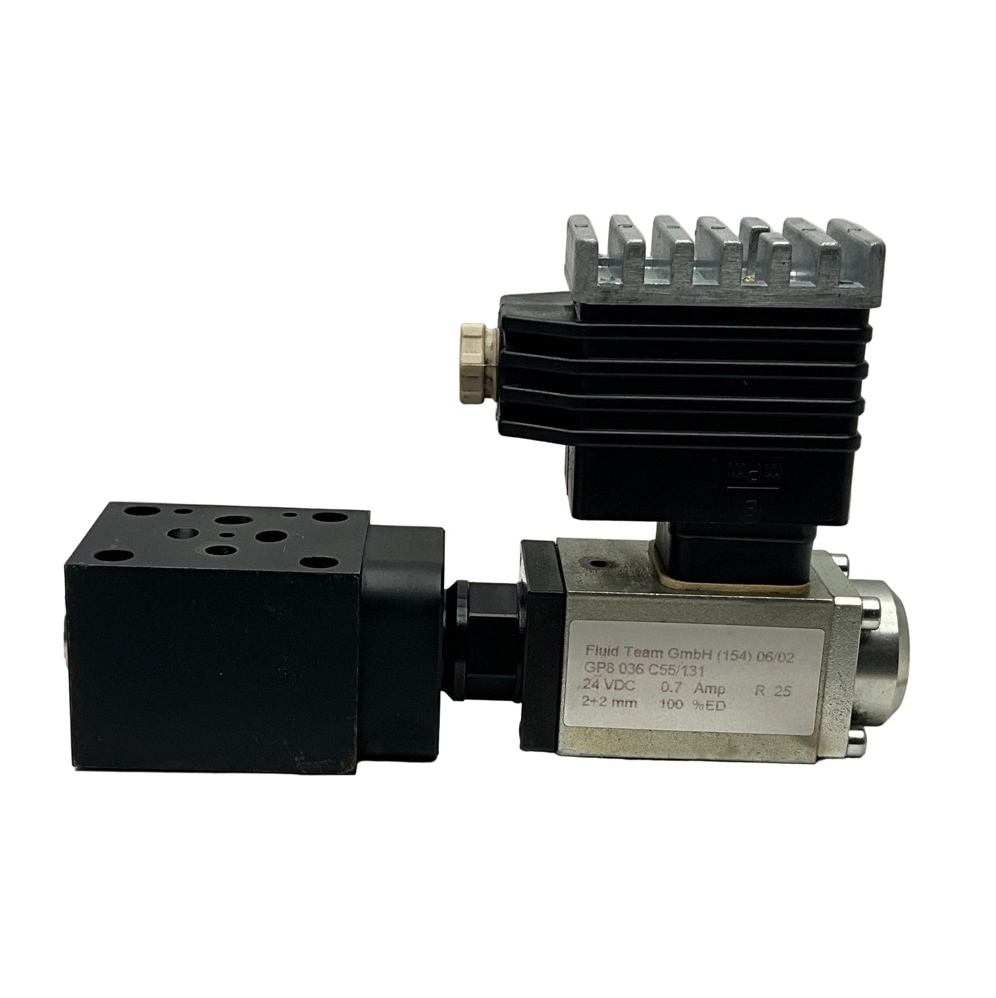 Fluid Team EEPDRS3-08-115-1-24V Proportional Pressure Regulator Valve-Proportional Pressure Regulator Valve-Used Industrial Parts