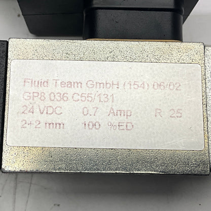 Fluid Team EEPDRS3-08-115-1-24V Proportional Pressure Regulator Valve-Proportional Pressure Regulator Valve-Used Industrial Parts
