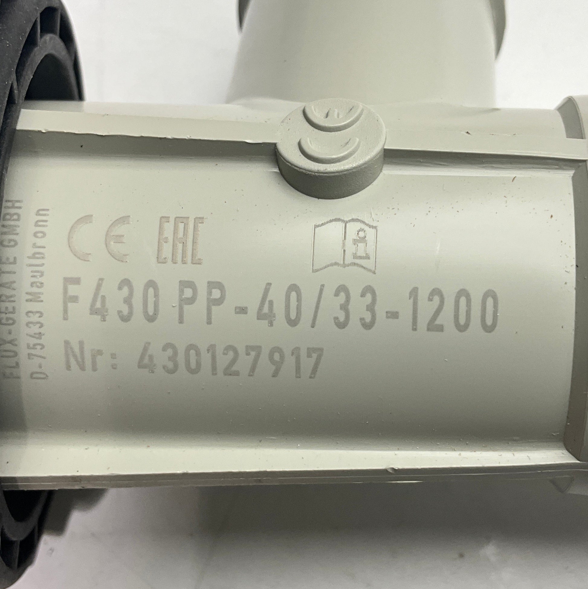 Flux F458 Drum Pump Motor & Pump Tube Set-Drum Pump Motor & Pump Tube Set-Used Industrial Parts