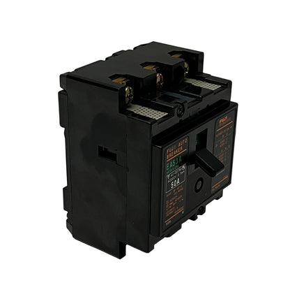Fuji Electric EA53A Moulded Case Circuit Breaker - 50A-Moulded Case Circuit Breaker-Used Industrial Parts