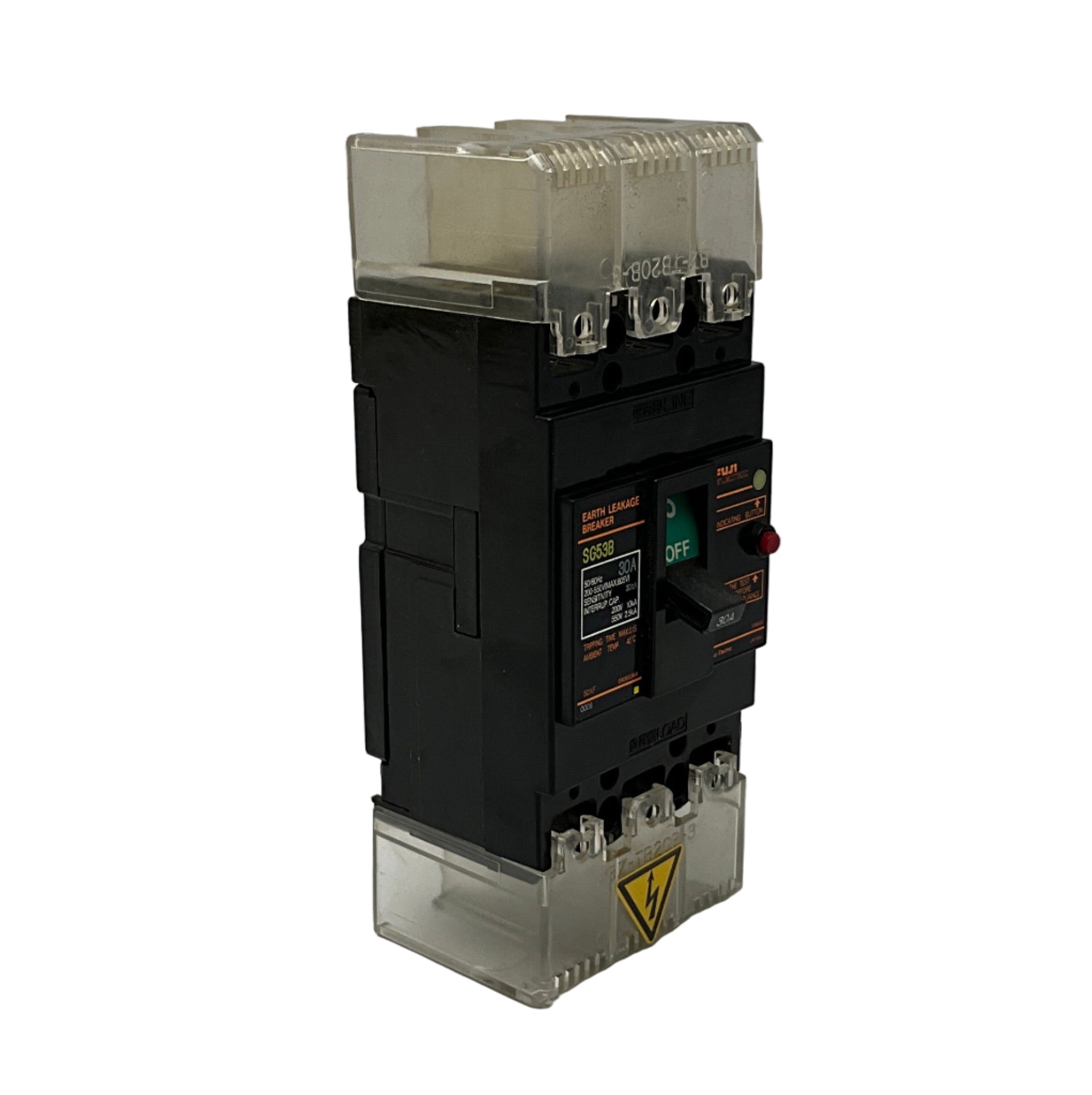Fuji Electric SG53B Earth Leakage Circuit Breaker - 30A-Earth Leakage Circuit Breaker-Used Industrial Parts