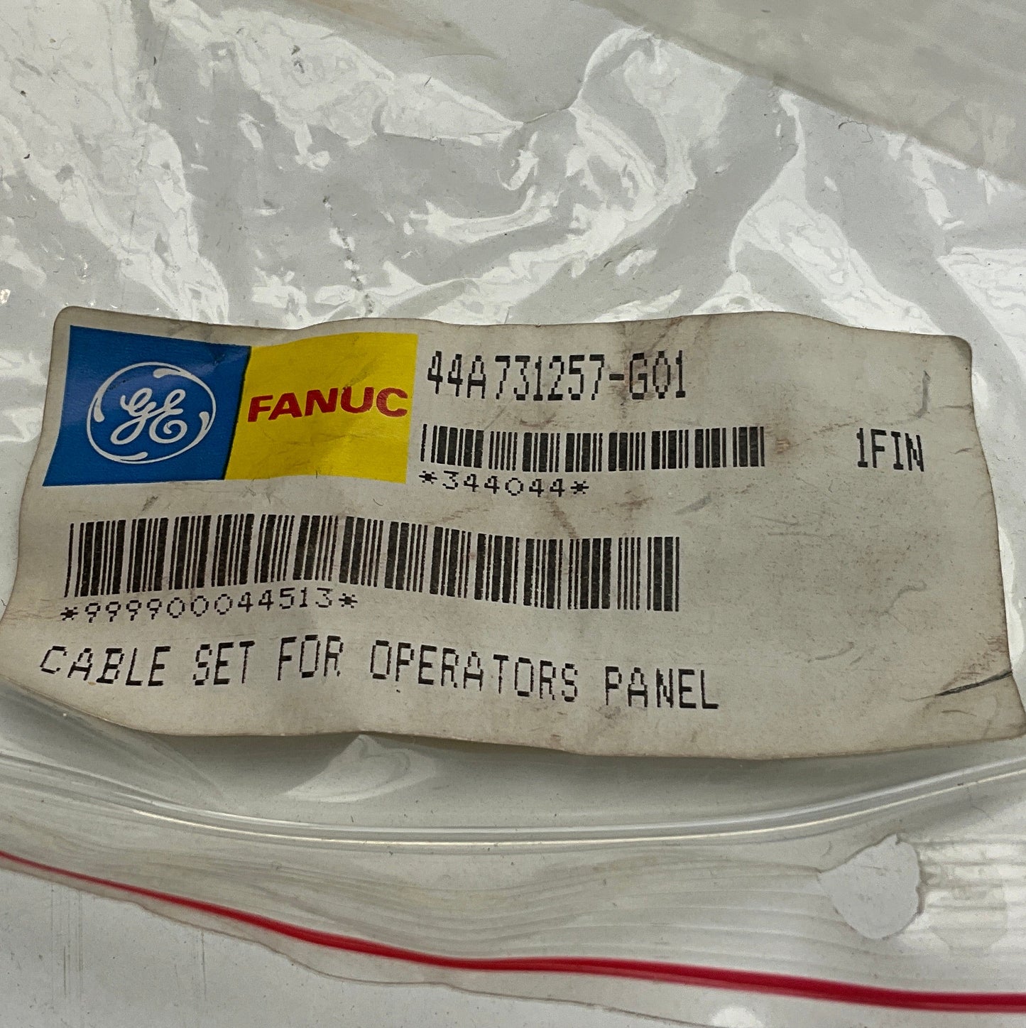GE Fanuc 44A731257-G01 Cable Set for Operators Panel-Cable Set for Operators Panel-Used Industrial Parts