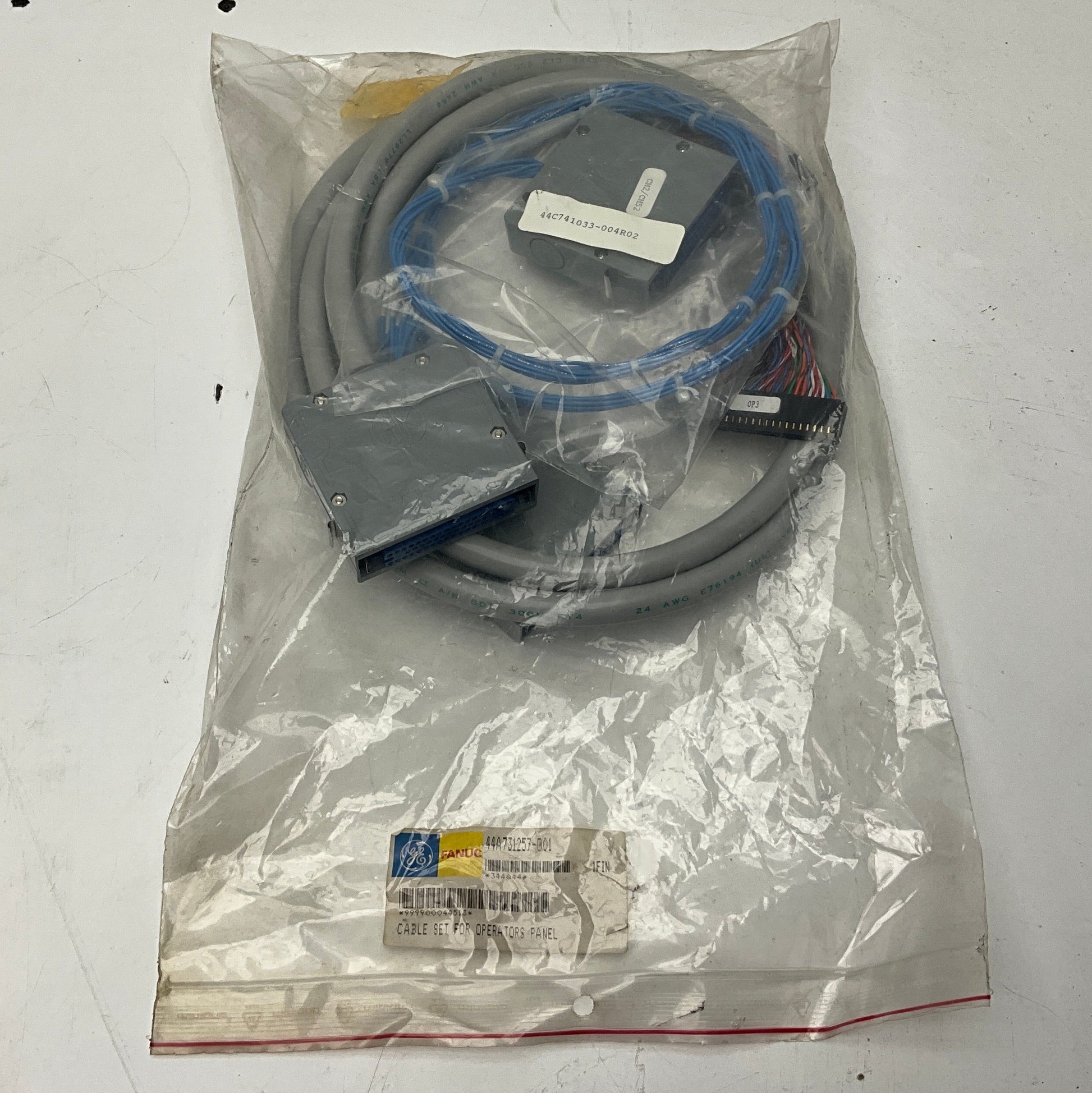 GE Fanuc 44A731257-G01 Cable Set for Operators Panel-Cable Set for Operators Panel-Used Industrial Parts