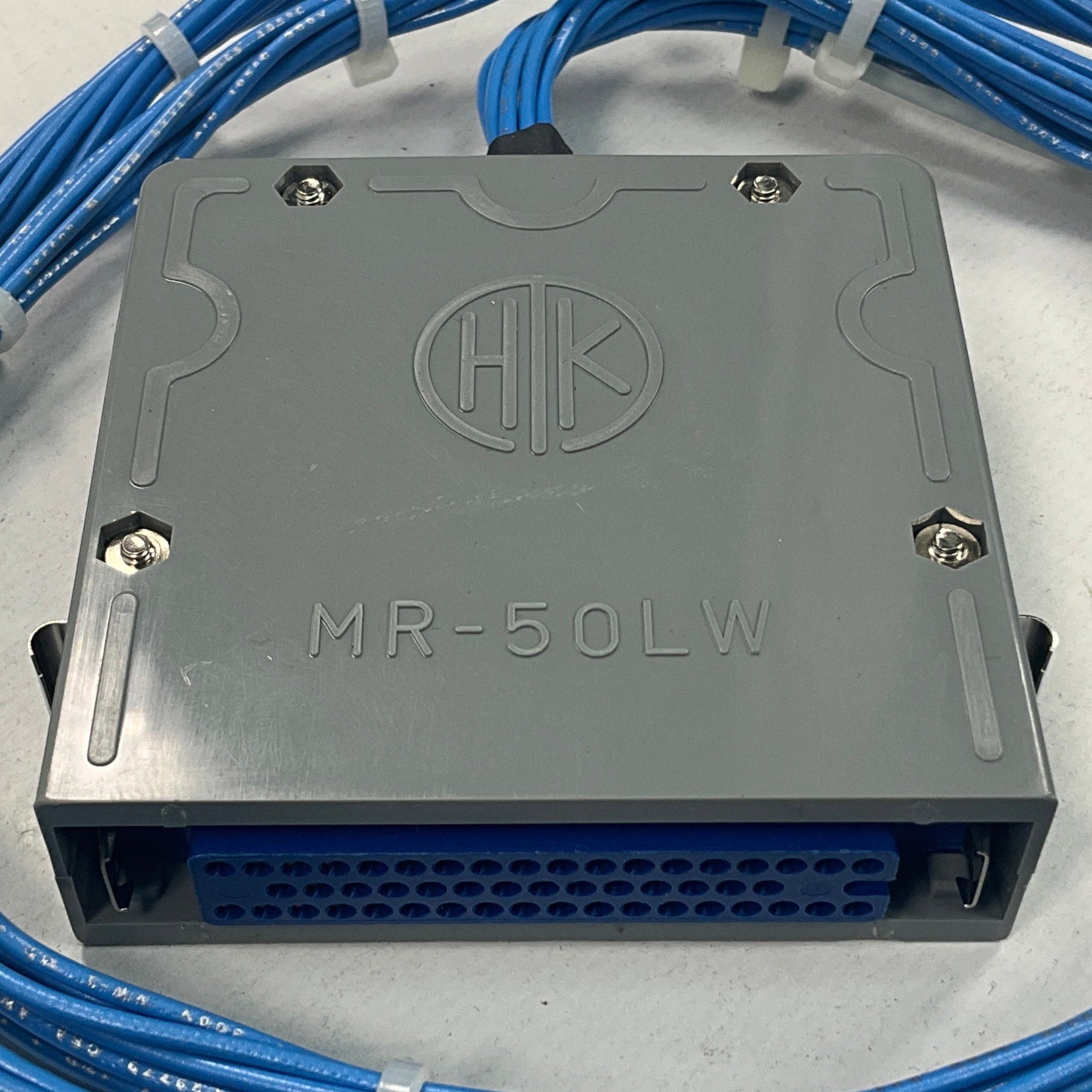 GE Fanuc Cable Assembly 44C741033‑004R02 – 10‑Wire with MR‑50LW Connector-Cable Assembly-Used Industrial Parts