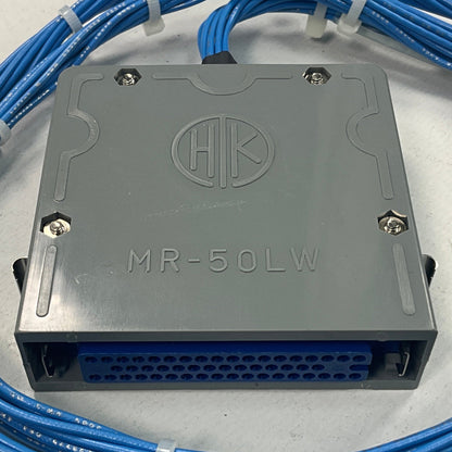 GE Fanuc Cable Assembly 44C741033‑004R02 – 10‑Wire with MR‑50LW Connector-Cable Assembly-Used Industrial Parts