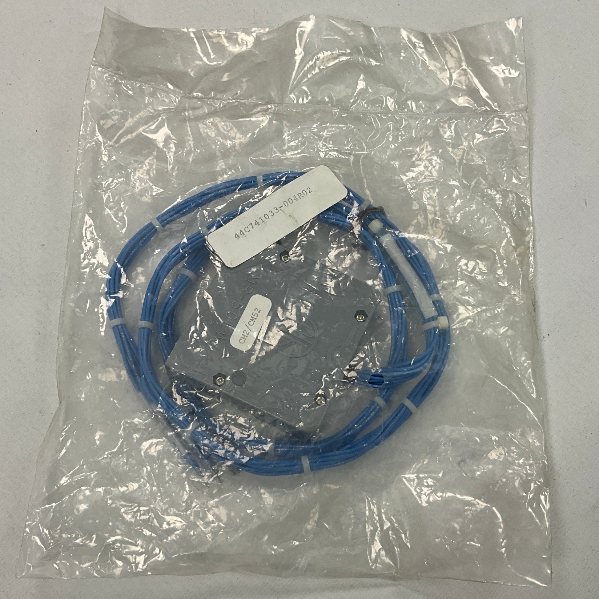 GE Fanuc Cable Assembly 44C741033‑004R02 – 10‑Wire with MR‑50LW Connector-Cable Assembly-Used Industrial Parts