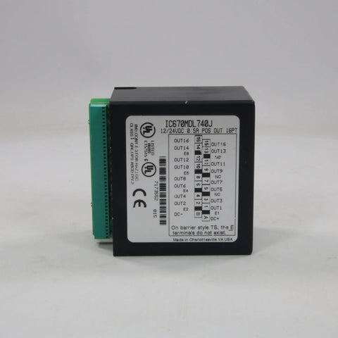 GE Fanuc IC670MDL740J Output Module-Input/Output Modules-Used Industrial Parts