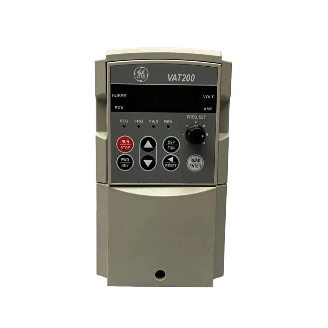 GE General Electric VAT200 Variable Frequency Drive - 0.75 kW-Variable Frequency Drive-Used Industrial Parts