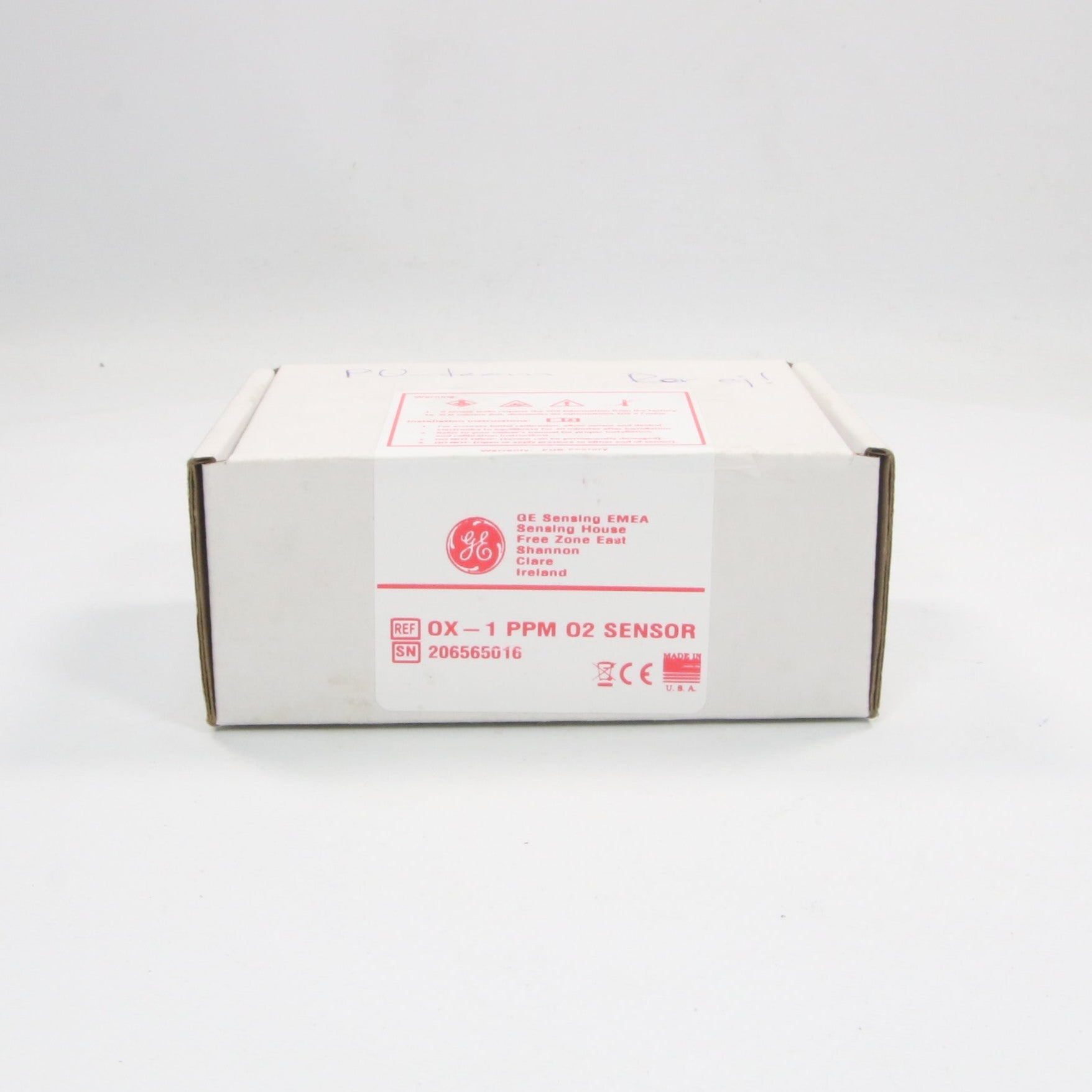 GE Sensing OX 1 PPM Oxygen Sensor-Oxygen Sensor-Used Industrial Parts