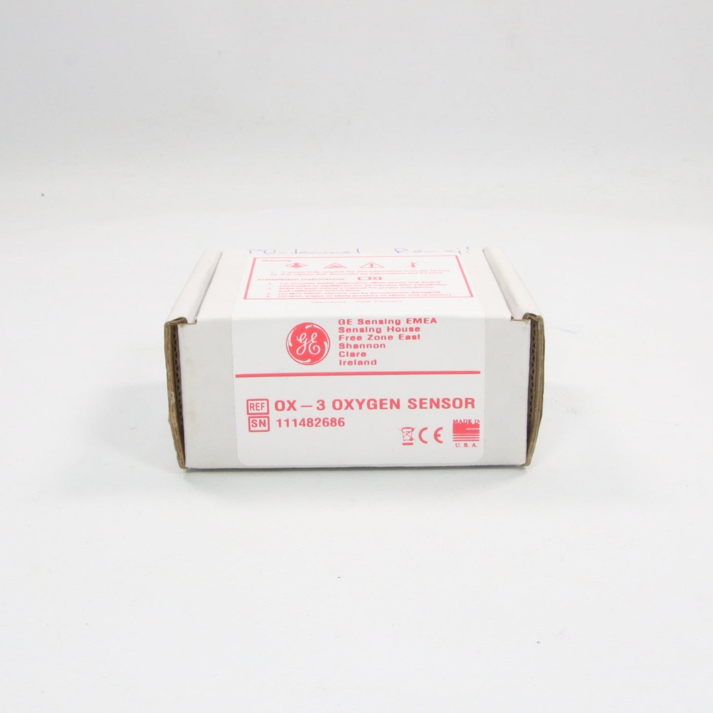 GE Sensing OX 3 Oxygen Sensor-Oxygen Sensor-Used Industrial Parts