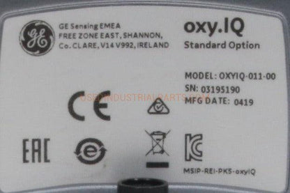 GE Sensing OxyIQ-011-00 Oxygen Transmitter-Oxygen Transmitter-CD-03-03-Used Industrial Parts