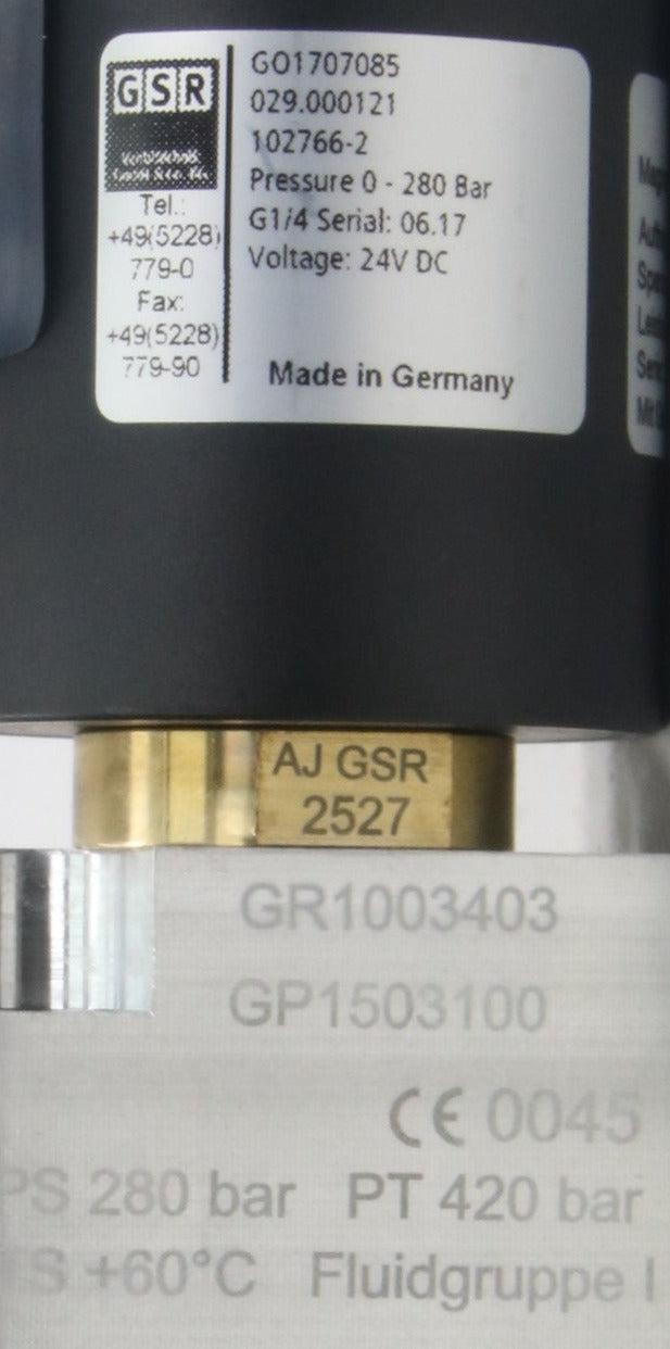 GSR GO1707085 Solenoid Valve-Solenoid Valve-Used Industrial Parts