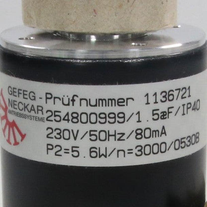 Gefeg - Neckar Antriebssysteme Electric Motor-Electric Motor-Used Industrial Parts
