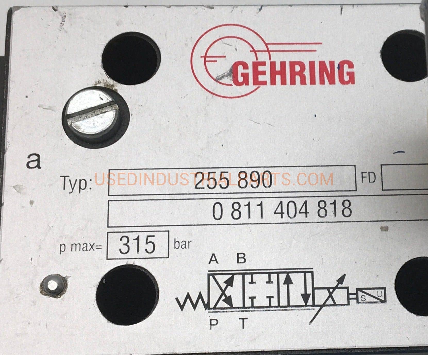 Gehring Proportional Directional Solenoid Valve 0811 404 818-Solenoid Valve-BC-02-01-Used Industrial Parts