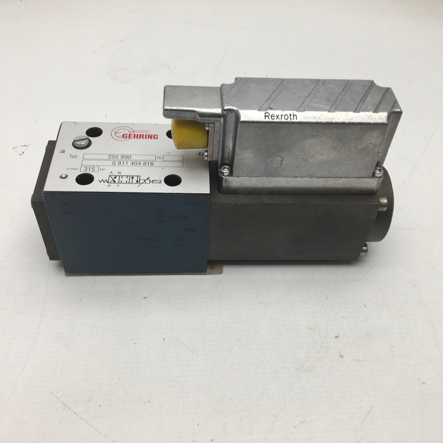 Gehring Proportional Directional Solenoid Valve 0811 404 818-Solenoid Valve-Used Industrial Parts