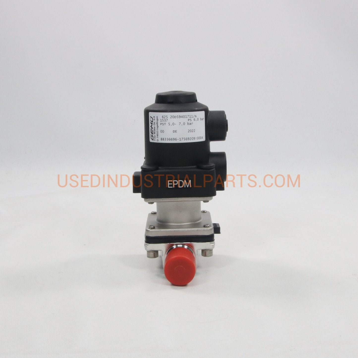 Gemu 625 Pneumatic Diaphragm Valve-Pneumatic Diaphragm Valve-DA-05-06-02-Used Industrial Parts