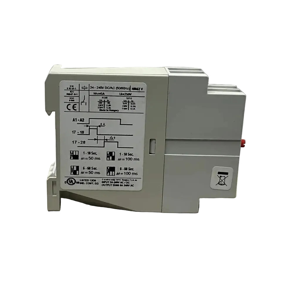 General Electric NMETV Electronic Timer Relay-Electronic Timer Relay-Used Industrial Parts