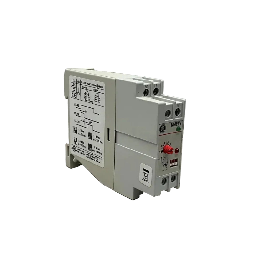 General Electric NMETV Electronic Timer Relay-Electronic Timer Relay-01-AB-01-09-06-6152429795723-Used Industrial Parts