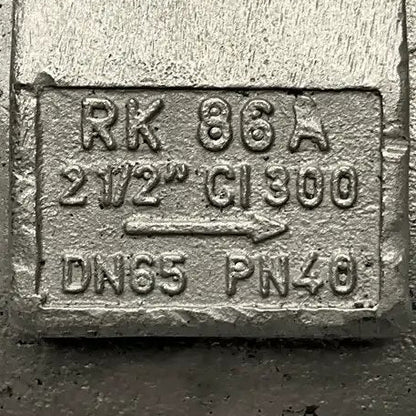Gestra RK 86A Wafer Check Valve - PN40 - DN65-Wafer Check Valve-Used Industrial Parts