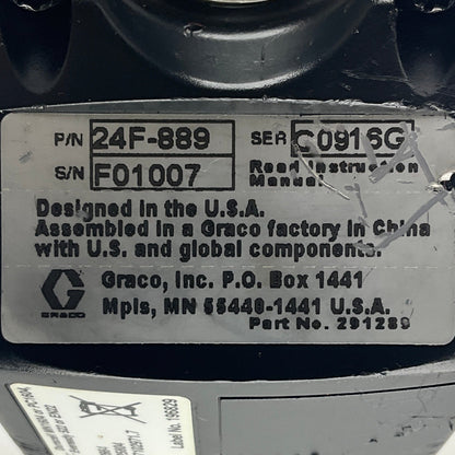 Graco LDP5 Electronic Preset Meter Gun - 24F-889-Electronic Preset Meter Gun-Used Industrial Parts