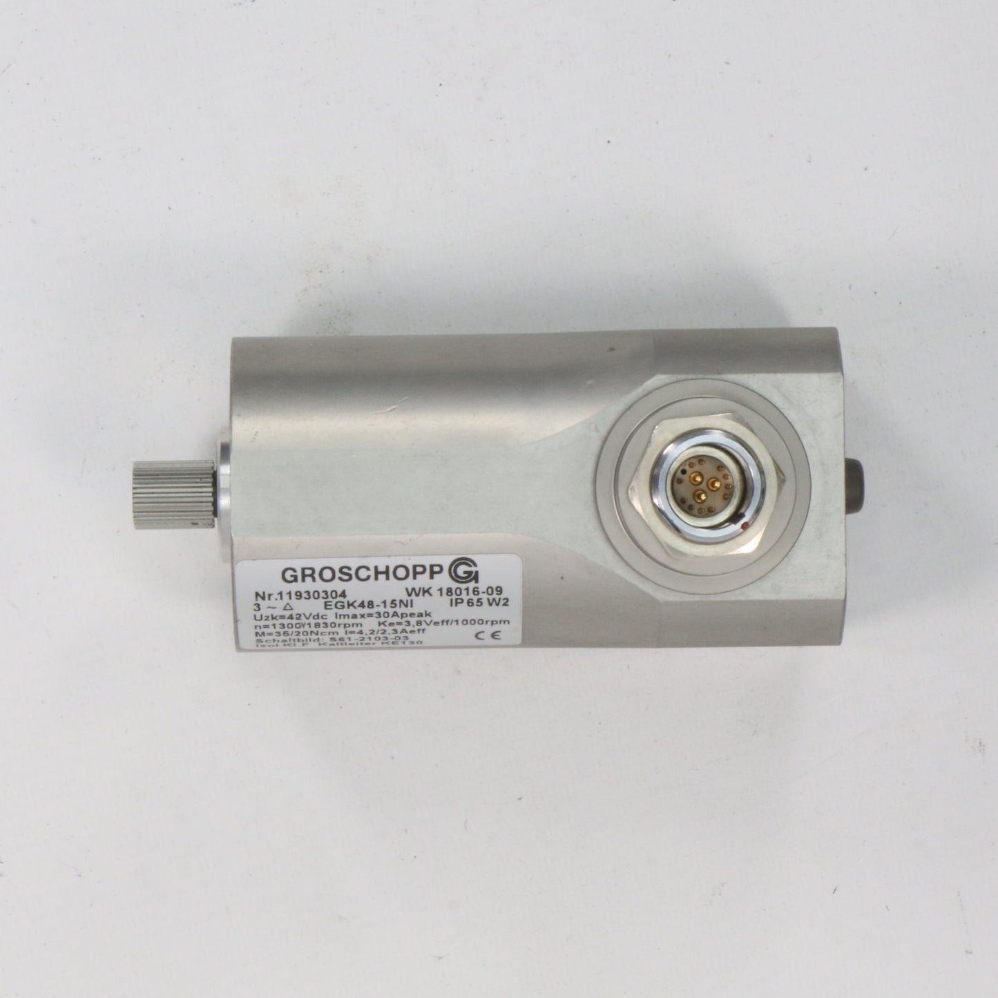 Groschopp EGK 48‑15 NI Servo Motor-Servo Motor-Used Industrial Parts