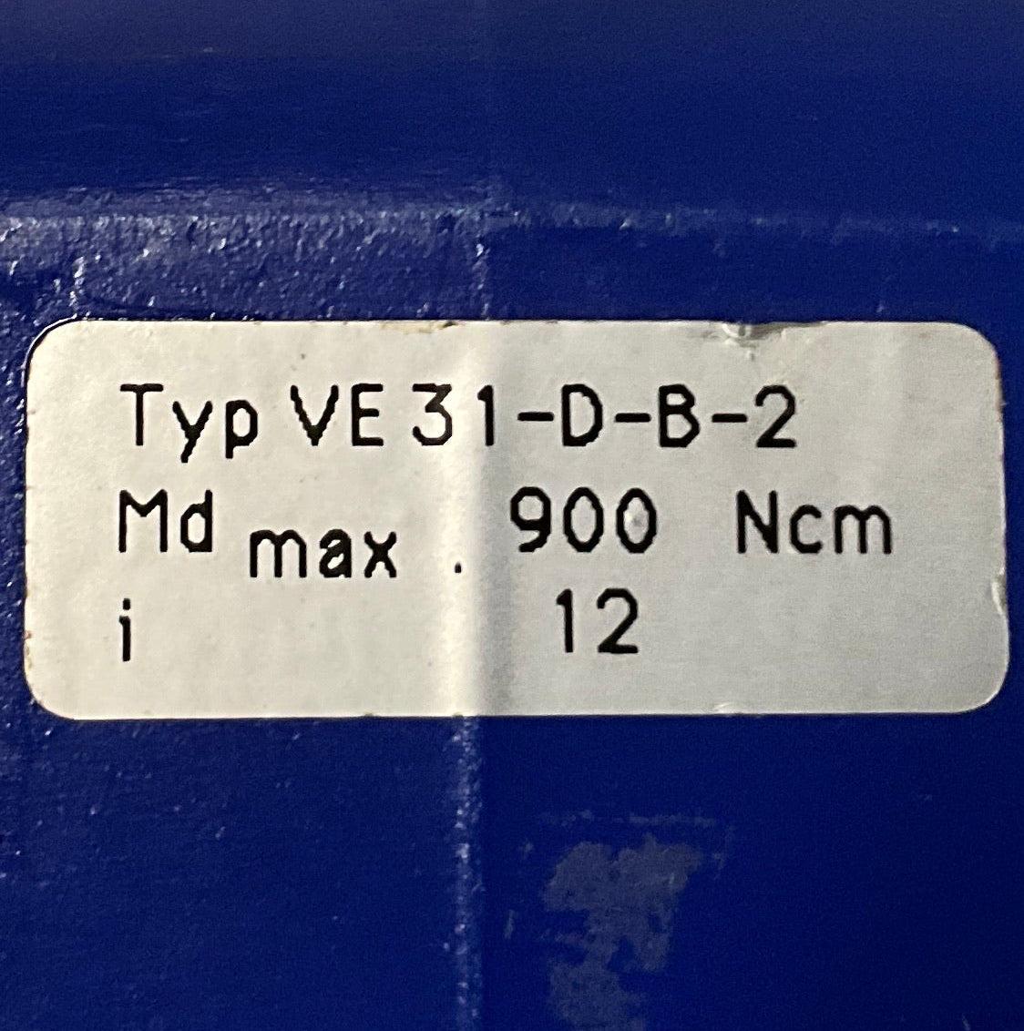Groschopp VE31-D-B-2 Worm Gear Reducer-Worm Gear Reducer-Used Industrial Parts