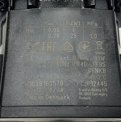 Grundfos Alpha 1 25-40 180 Variable Speed Circulation Pump-Variable Speed Circulation Pump-Used Industrial Parts