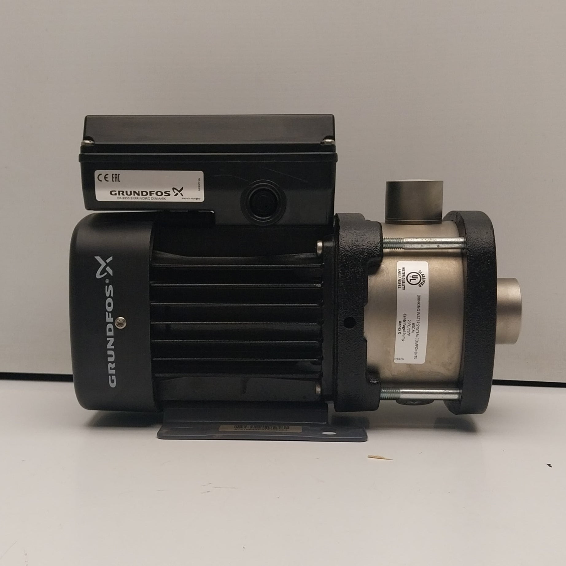 Grundfos CM5-3 A-R-G-E-AQQE C-A-A-N Horizontal Multistage Centrifugal Pump-Horizontal Multistage Centrifugal Pump-Used Industrial Parts