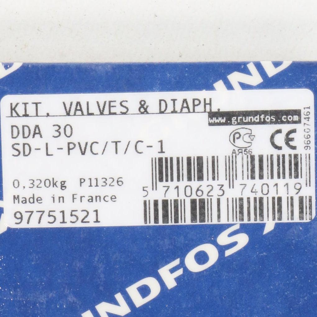 Grundfos SD-L-PVC/T/C-1 Pump Repair Kit-Pump Repair Kit-Used Industrial Parts