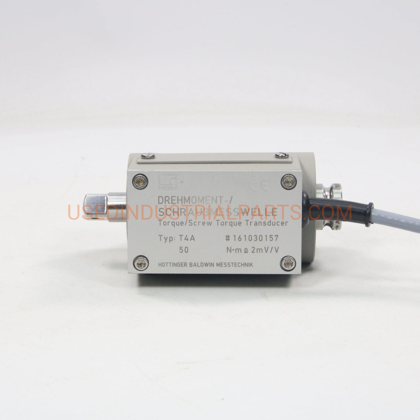 HBM Drehmoment-/Schraubmesswelle Torque Transducer T4A-Torque Transducer-AD-01-06-Used Industrial Parts