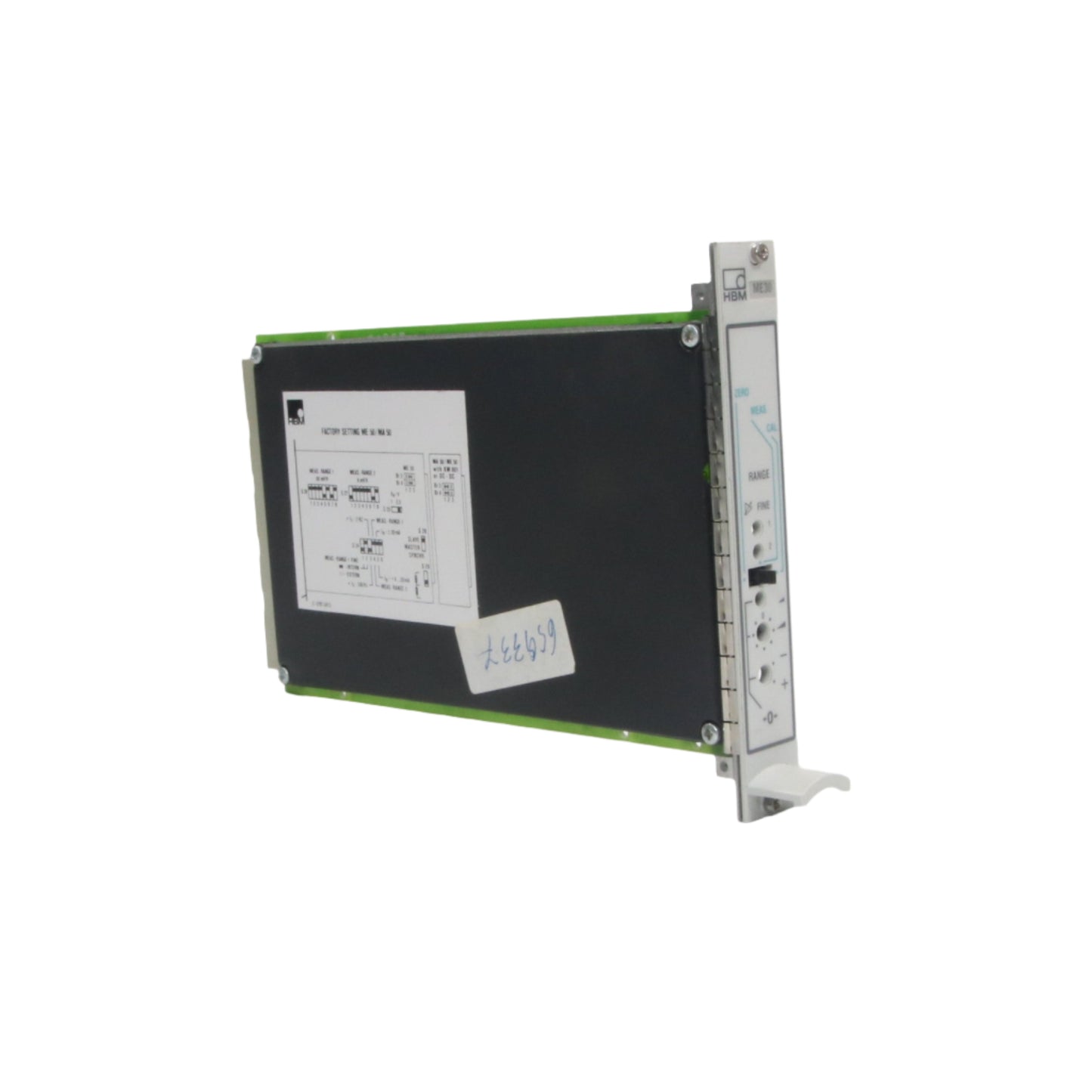 HBM Hottinger Baldwin Messtechnik ME 50 MA 50 Measuring Amplifier Module-Measuring Amplifier Module-Used Industrial Parts