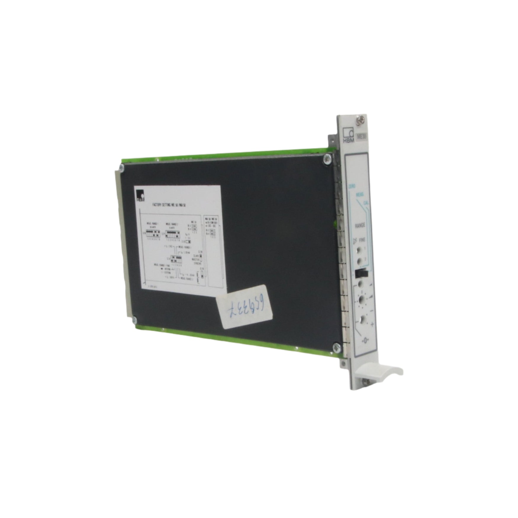 HBM Hottinger Baldwin Messtechnik ME 50 MA 50 Measuring Amplifier Module-Measuring Amplifier Module-Used Industrial Parts