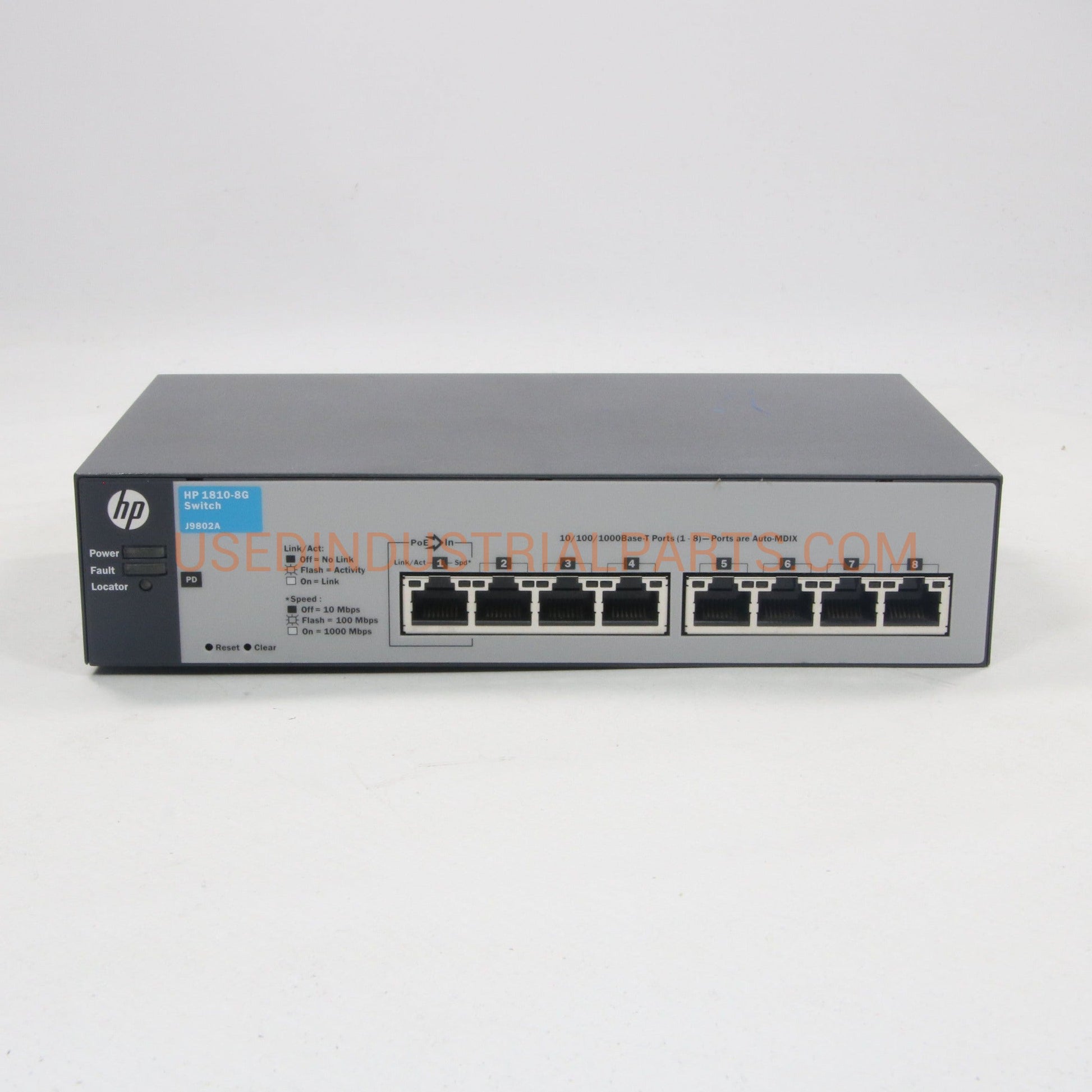 HP Procurve J9802A 1810-8 Managed Ethernet Switch-Managed Ethernet Switch-AE-02-03-Used Industrial Parts