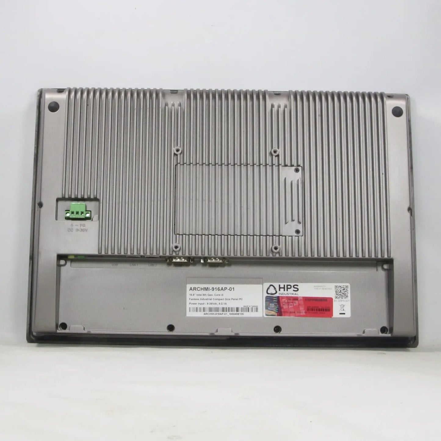 HPS Industrial ARCHMI-916AP-01 Fanless Industrial Panel PC-Fanless Industrial Panel PC-Used Industrial Parts