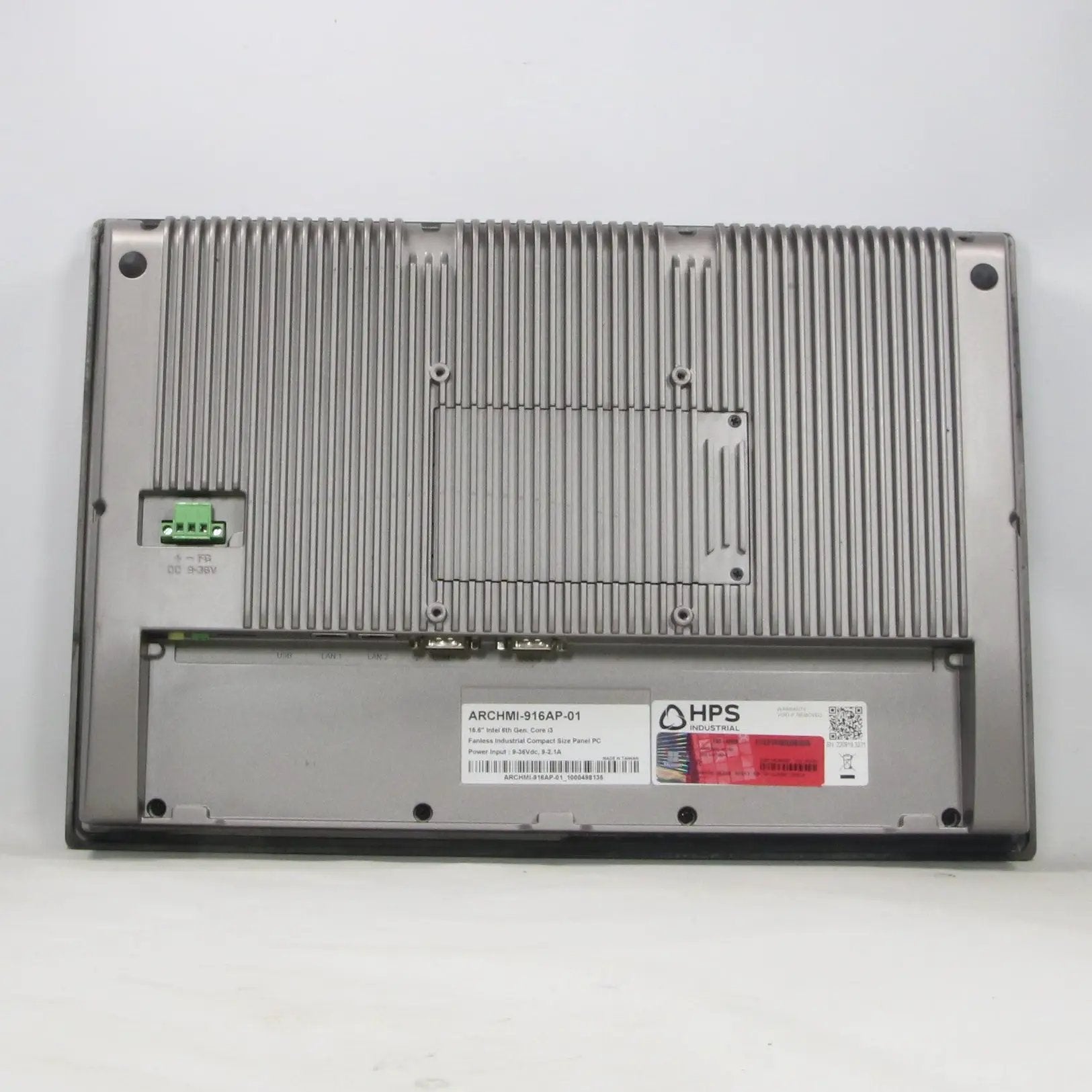 HPS Industrial ARCHMI-916AP-01 Fanless Industrial Panel PC-Fanless Industrial Panel PC-Used Industrial Parts