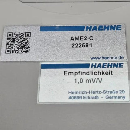 Haehne AME2-C Strain Gauge Amplifier-Strain Gauge Amplifier-Used Industrial Parts