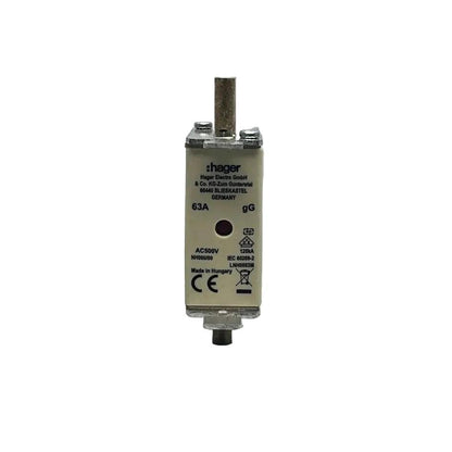 Hager LNH0063M HRC LV Fuse x 3pcs.-HRC LV Fuse-Used Industrial Parts
