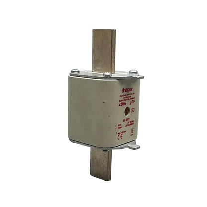 Hager LNH2S250MGFF HRC LV Fuse - 3/pack-HRC LV Fuse-BE-01-01-01-6152430568583-Used Industrial Parts
