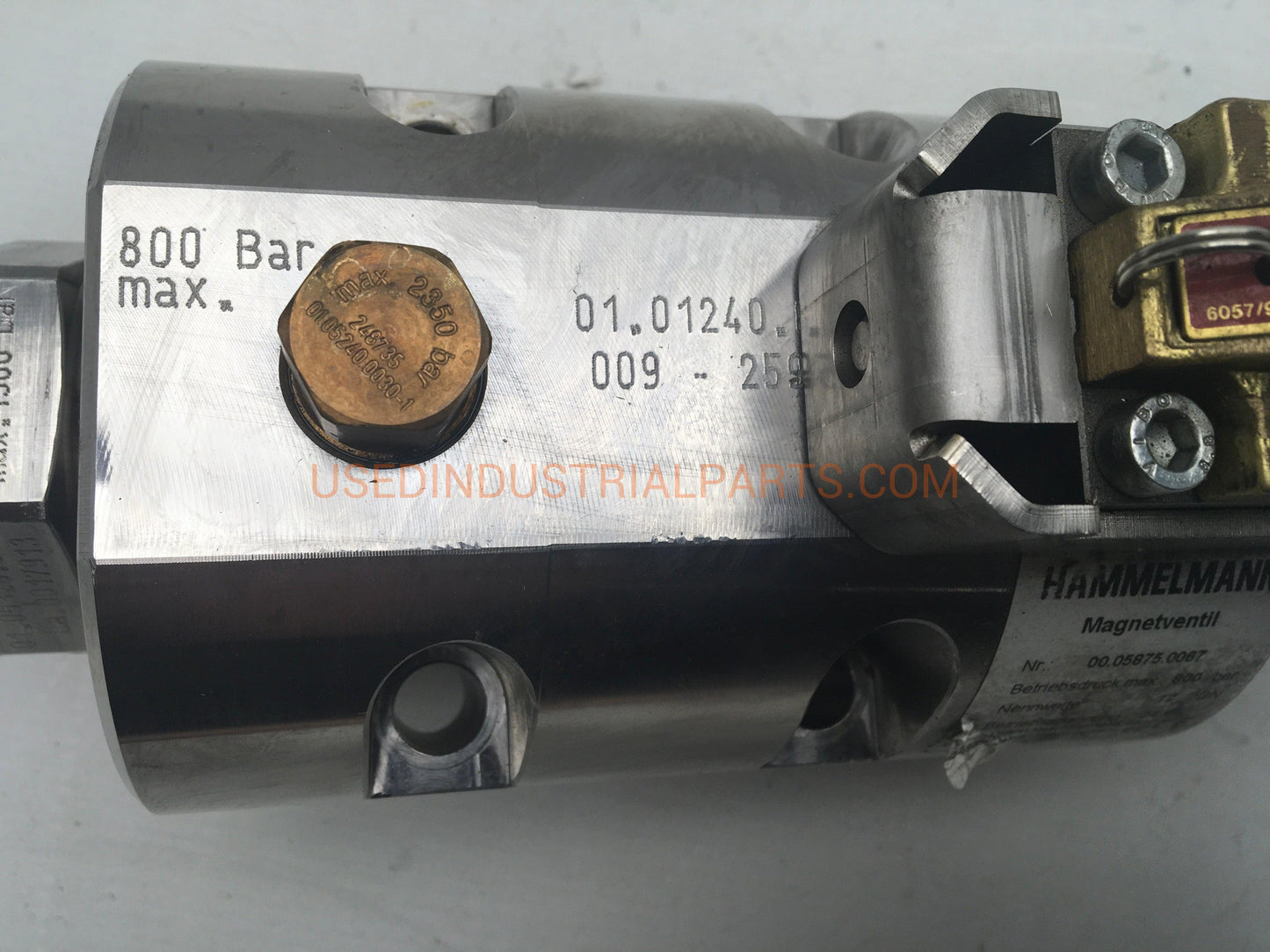 Hammelmann Magnetventil Solenoid Valve 00.5875.0067-Solenoid Valve-BC-02-02-Used Industrial Parts