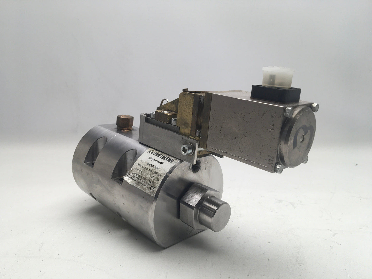 Hammelmann Magnetventil Solenoid Valve 00.5875.0067-Solenoid Valve-Used Industrial Parts